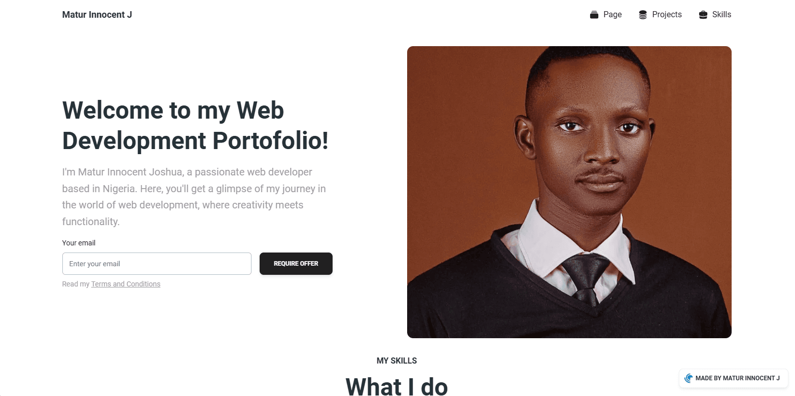 Portfolio Website